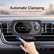 iPhone Duo 18 Auto Rotating Car Holder with 15W Wireless Charger
